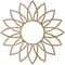 Ekena Millwork Daisy Wood Fretwork Pierced Ceiling Medallion, Red Oak, 20"OD x 7"ID x 1/4"T CMWP20X20X0250DARO - alternate 5